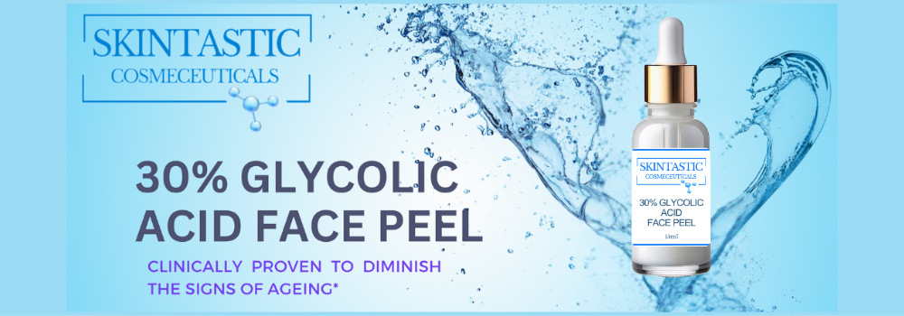 Glycolic Acid Face Peel from Skintastic with anti-aging skincare ingredients for youthful skin