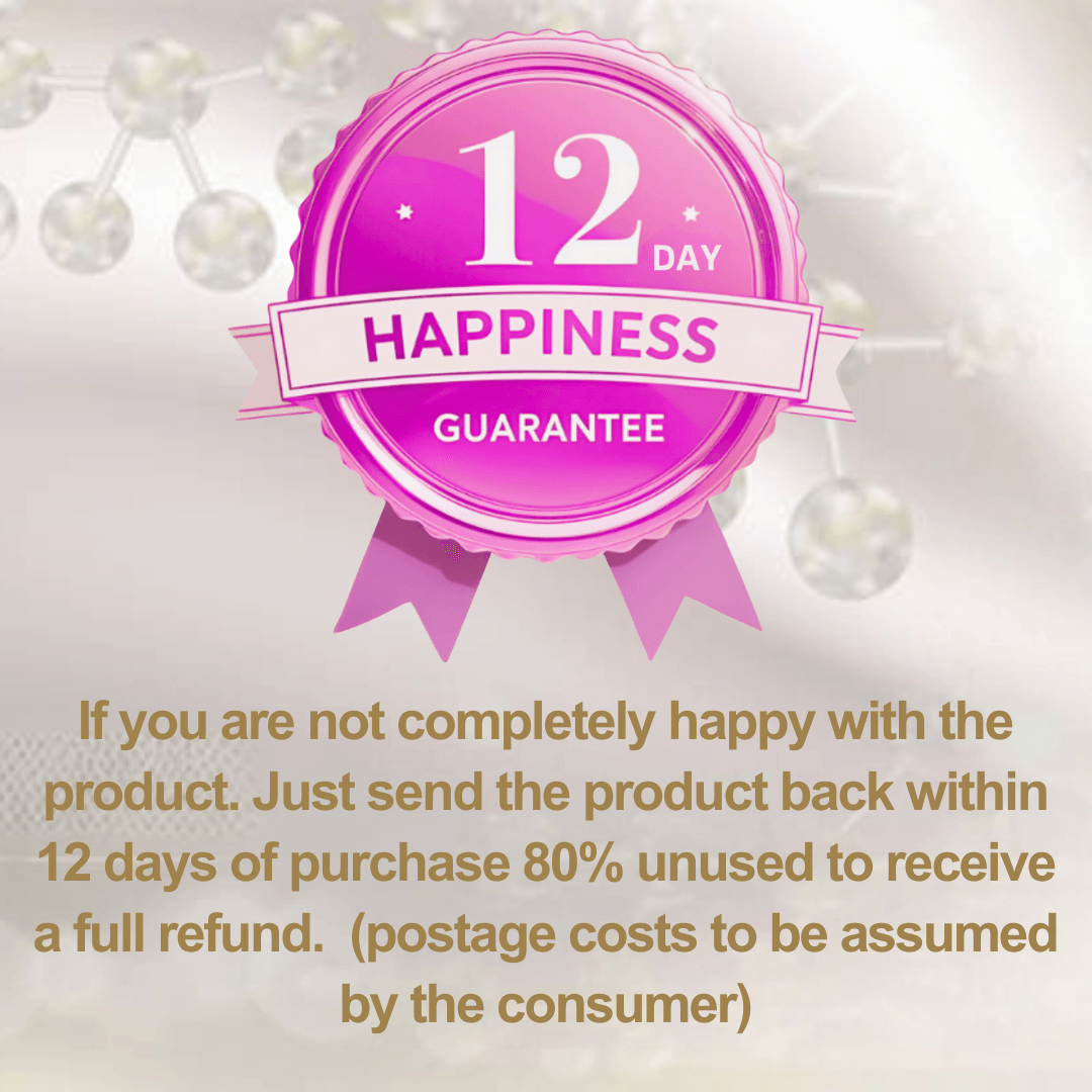 satisfaction badge Skintastic offers 12 DAY HAPPINESS GUARANTEE Australia