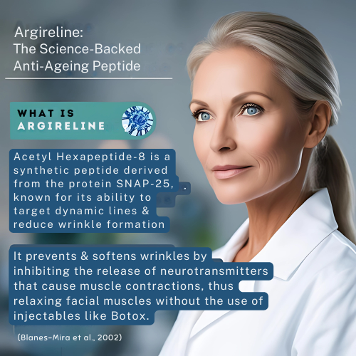 20% argireline anti-aging serum by Skintastic for reducing wrinkles and muscle contractions