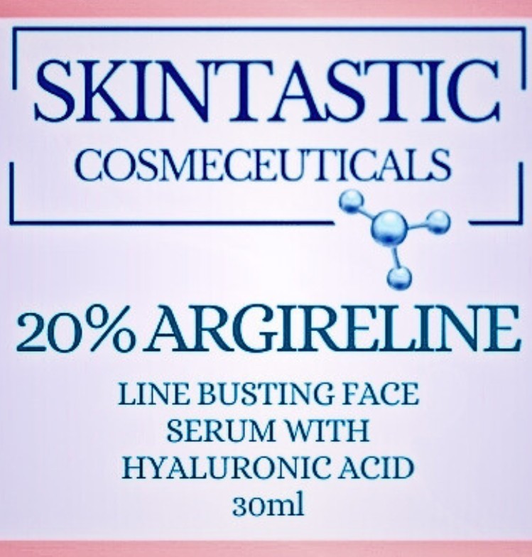 Skintastic 20% Argireline Line Busting peptide serum with Hyaluronic Acid Buy now Skintastic.com.au