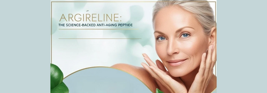 Woman showcasing glowing skin while discussing how to compare Argireline with other serums