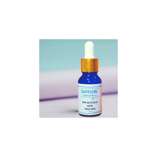 Skintastic 30% Glycolic Acid Face Peel for smoother skin and exfoliation of dead skin cells