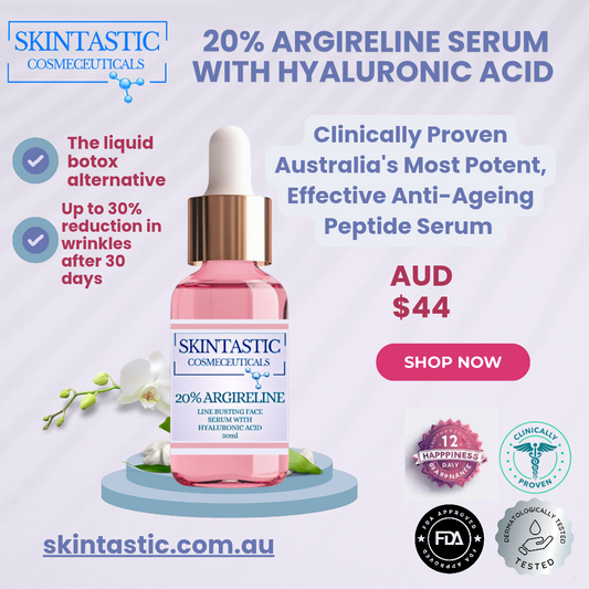Skintastic 20% Argireline with Hyaluronicic Acid Anti Wrinkle Serum 30ml