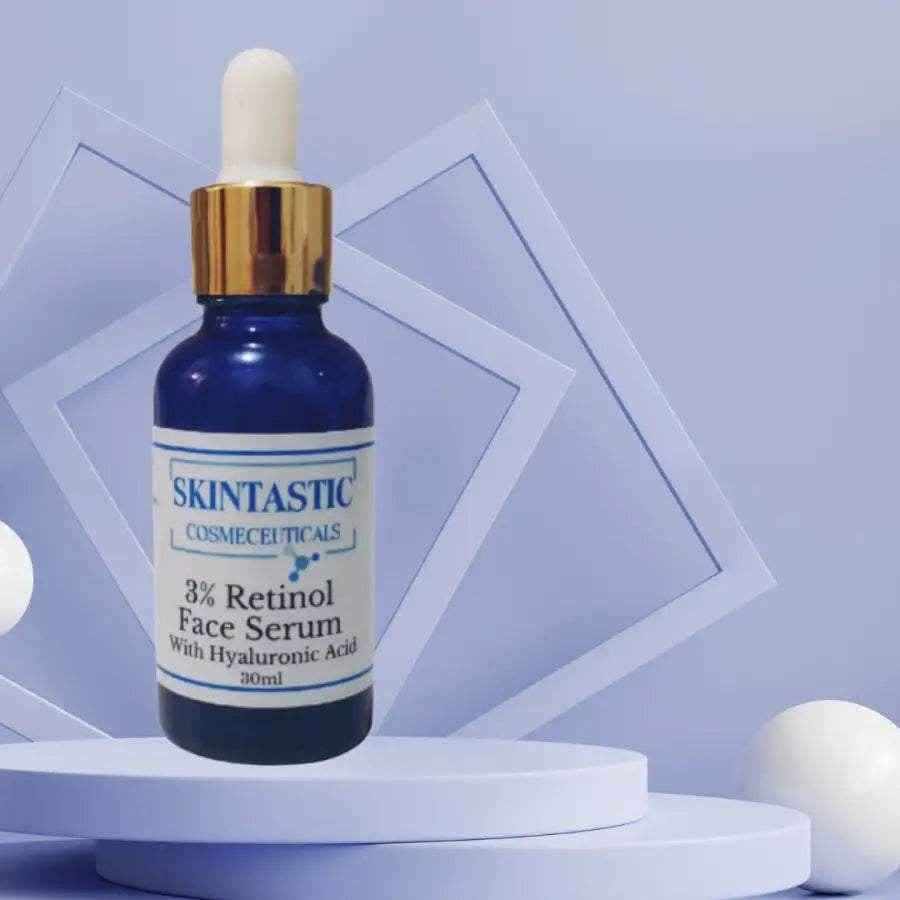 Skintastic Cosmeceuticals 3% Retinol Face Serum with Hyaluronic Acid for anti-aging in Australia