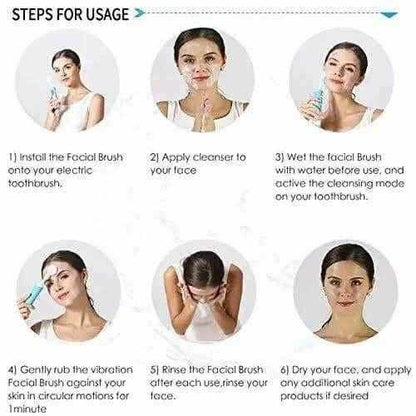 Skintastic Facial Cleansing Brush for Oral-B Electric - SKINTASTIC